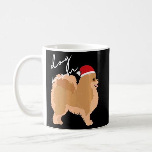 Fawn German Spitz Dog Mom Christmas  Coffee Mug