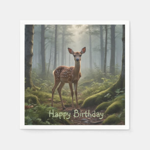 Fawn in the Forest Napkins