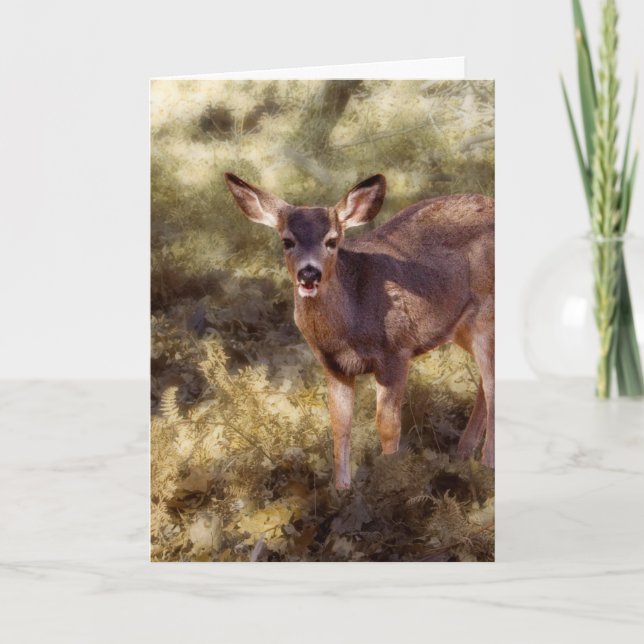 Fawn/Oh Deer Card (Front)