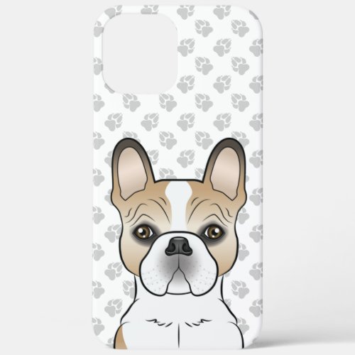 Fawn Pied French Bulldog  Frenchie Dog  Paws iPhone 12 Pro Max Case