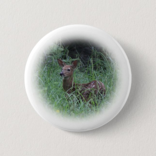 Fawn Pinback Button (Front)