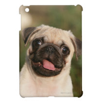 Fawn Pug Puppy Panting iPad Mini Cover