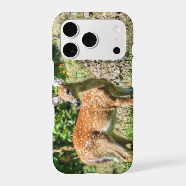 Fawn Puzzle Iphone Case (Back)