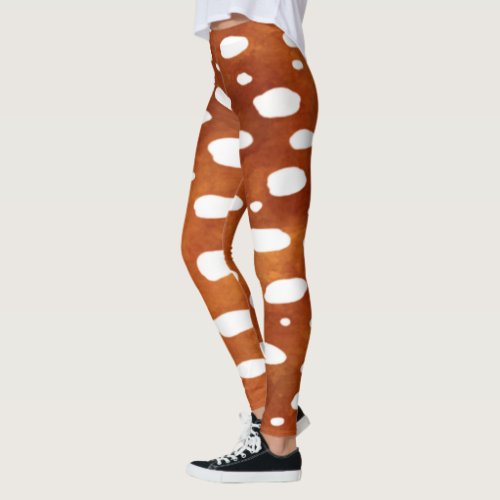 Fawn Spots Baby Deer Patterned Leggings