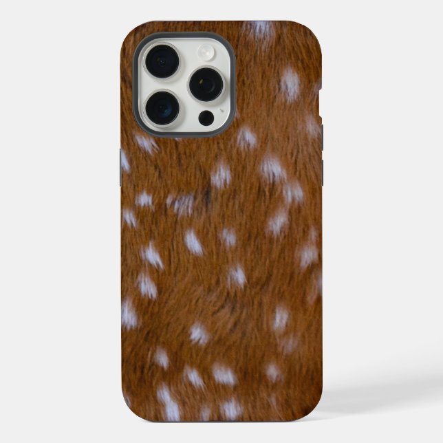 Fawn Spots Iphone Case (Back)