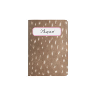 Fawn Spots Passport Holder
