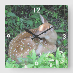 Fawn Wall Clock