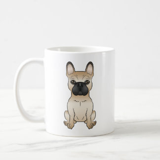 Fawn With Black Mask French Bulldog / Frenchie Dog Coffee Mug