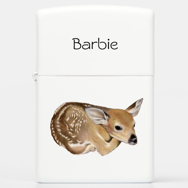 Fawn Zippo Lighter (Front)