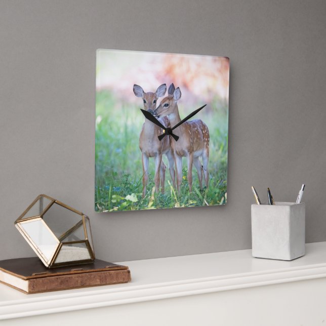 Fawns Square Wall Clock (Office)