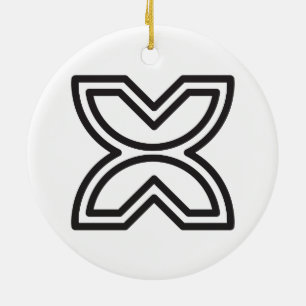 Fawodhodie Symbol of Freedom and Emancipation Ceramic Ornament
