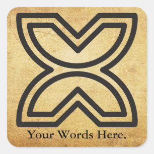 Fawodhodie   Symbol of Freedom and Emancipation Square Sticker