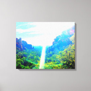Fay Canyon Wrapped canvas Print