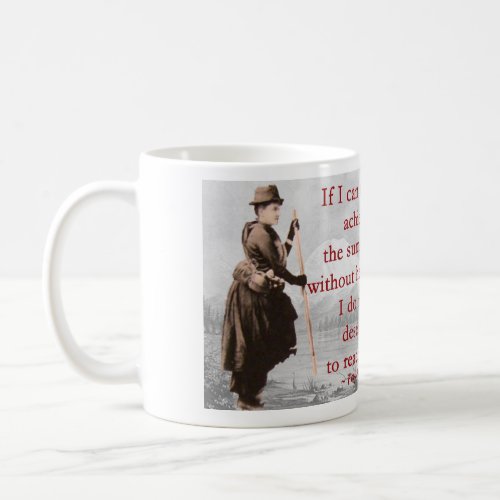Fay Fuller _ Acheive the summit _ with story Coffee Mug
