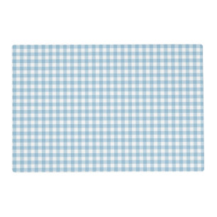 Faye and Lauren Cloud Gingham  Placemat
