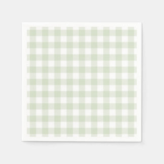 Faye and Lauren Green Plaid Napkins