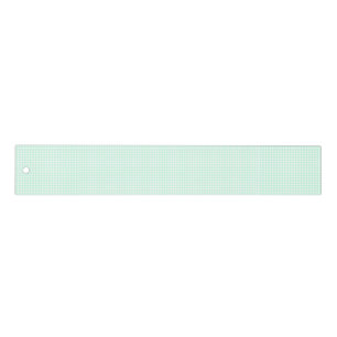 Faye and Lauren Light Green Gingham Ruler