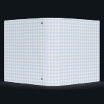Faye and Lauren Pastel Blue Gingham 3 Ring Binder<br><div class="desc">Introducing our blue Gingham Avery Binder, the perfect way to add a touch of charm and organization to your school or office supplies! This 3-ring binder is designed for letter (8.5" x 11") sized paper and can fit up to 400 pages with 1 Touch™ EZD™ Rings. The full bleed photo-quality...</div>