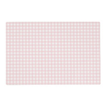 Faye and Lauren Pastel Pink Gingham