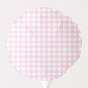 Faye and Lauren Pink Gingham Ballloons Balloon