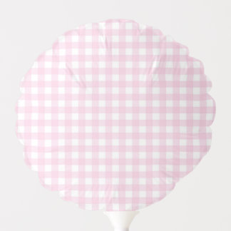 Faye and Lauren Pink Gingham Ballloons Balloon