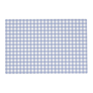 Faye and Lauren Purple Gingham Placemat