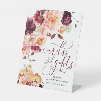 Faye Cards and Gifts Pedestal Sign
