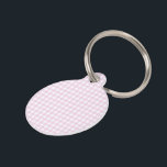 Faye & Lauren Pink Gingham Pet ID Tag<br><div class="desc">Introducing our charming Gingham Round Pet Tag, the perfect accessory to keep your beloved furry friend safe while showcasing their unique personality. Crafted with care, these custom pet tags are designed to withstand the test of time. Create a personalized tag for your dog or cat by adding your own designs...</div>