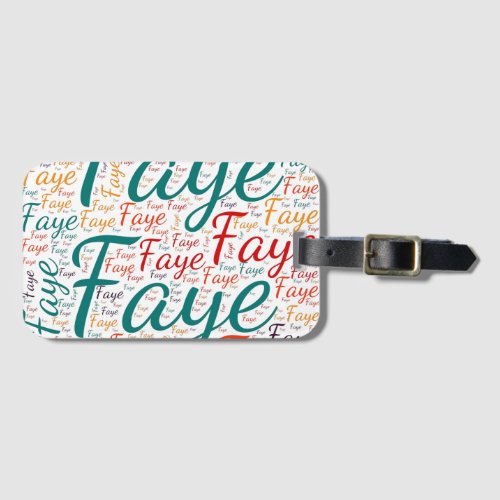 Faye Luggage Tag