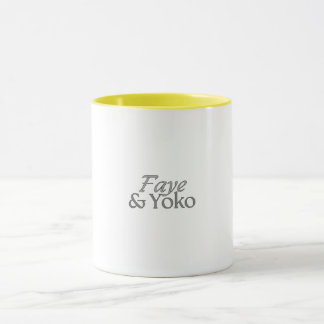 Faye & Yoko mugs for lgbt