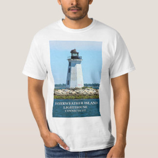 Fayerweather Island Lighthouse, Connecticut T-Shirt