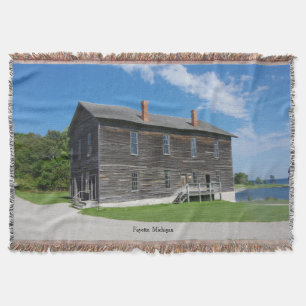 Fayette Opera House throw blanket