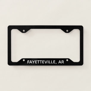 Fayetteville, AR Arkansas License Plate Frame