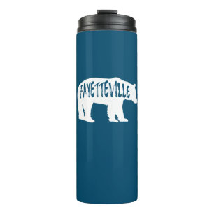 Fayetteville Arkansas Bear Thermal Tumbler
