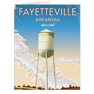 Fayetteville Arkansas Travel poster