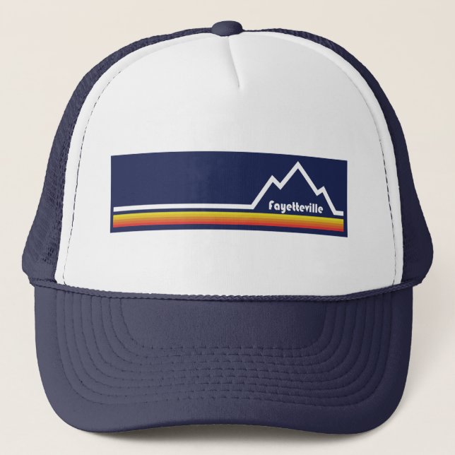 Fayetteville Arkansas Trucker Hat (Front)