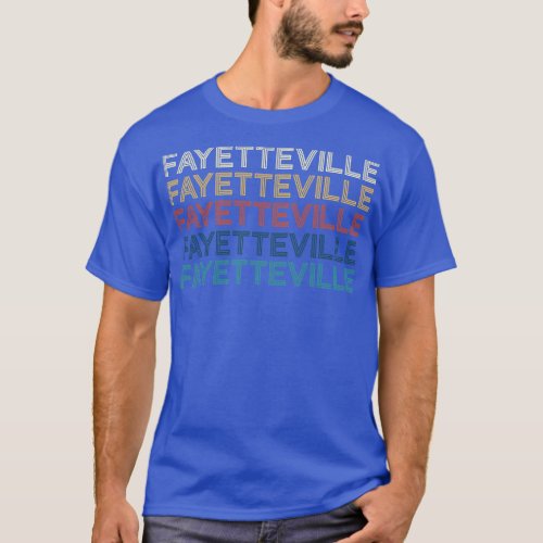 Fayetteville Gifts Name Birthday Personalized Vint T_Shirt