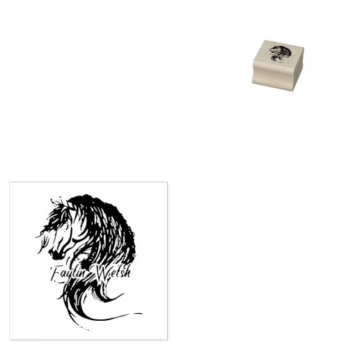 Faylin Welsh Rubber Stamp