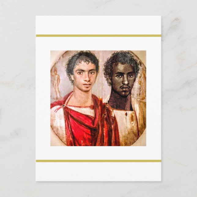 Fayum Lovers Roman Period Egypt version 2 Postcard (Front)