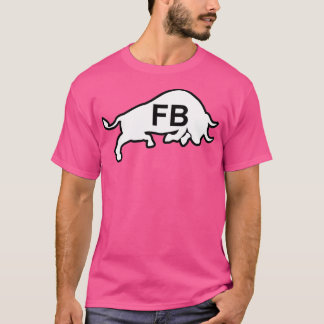 FB Bull Black ampamp White T-Shirt