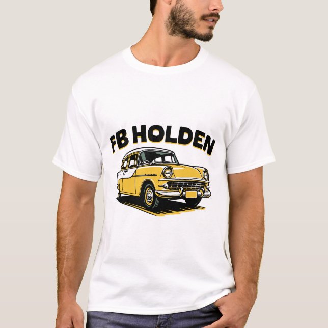 FB Holden - yellow T-Shirt (Front)
