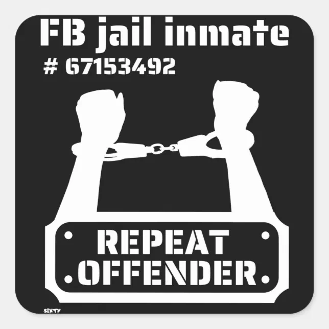Inmate Sticker