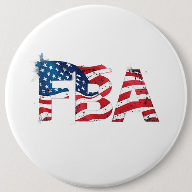 FBA Foundational Black American Button (Front)