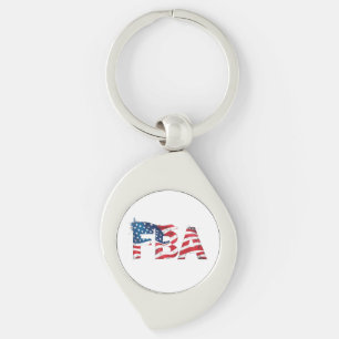 FBA Foundational Black American Keychain