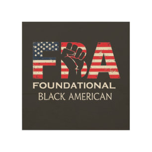 FBA Foundational Black American Wood Wall Art