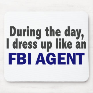 FBI Agent During The Day Mouse Pad