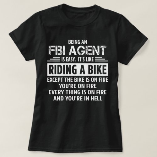 FBI Agent T_Shirt