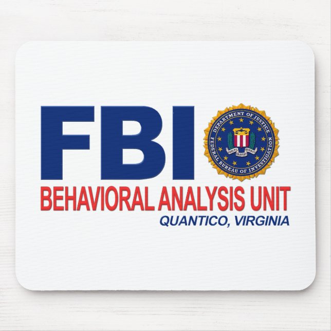FBI BAU Criminal Mouse Pad (Front)