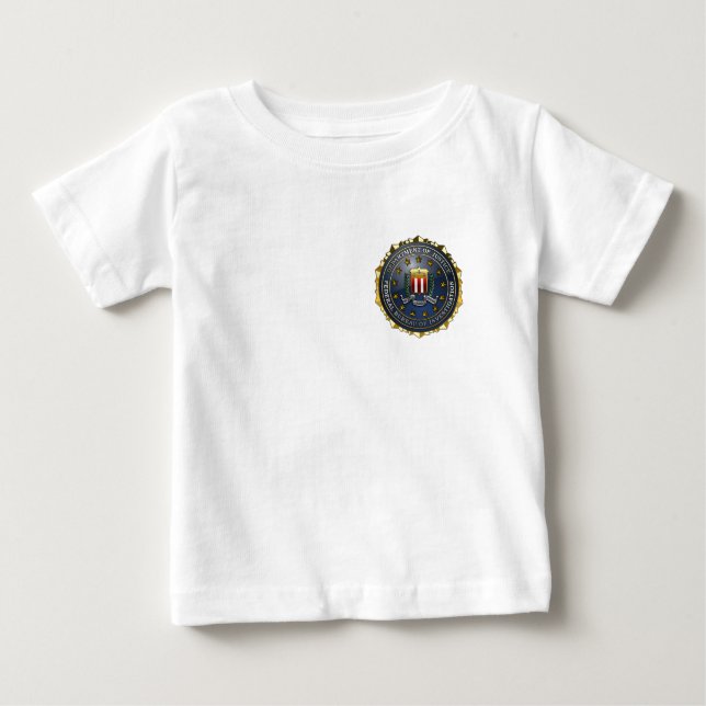 FBI Emblem Baby T-Shirt (Front)
