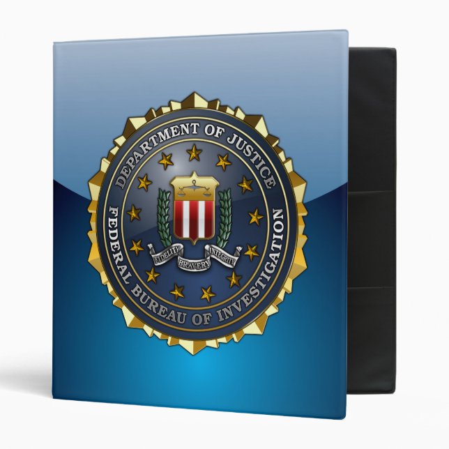 FBI Emblem Binder (Front/Inside)
